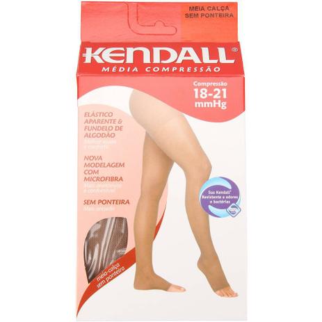 Meia Calça Kendall s/ Ponteira Média Compressão tamanho p Menor preço em Meia Calça Kendall s/ Ponteira Média Compressão tamanho p