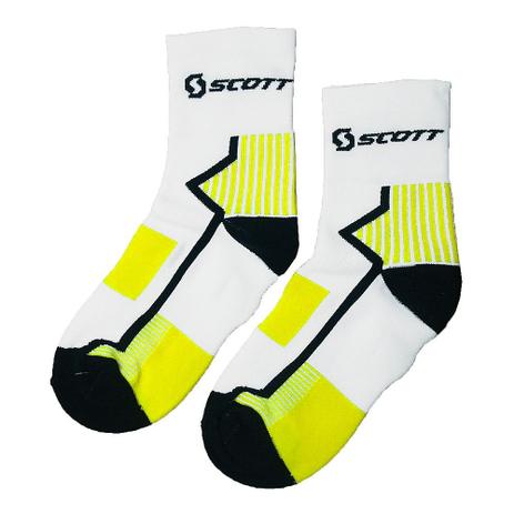 Meia Ciclismo Scott cano curto Amarelo Menor preço em Meia Ciclismo Scott cano curto Amarelo