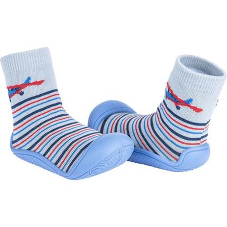Meia com Sola Antiderrapante Sapatinho Bebê Infantil Menino - Pimpolho -  Moda Infantil - Magazine Luiza