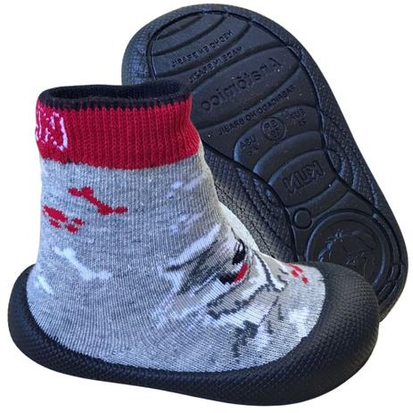 Meia de Bebe Com Sola de Sapato Para Andador Primeiros Passos infantil  Masculina Confort Klin 829162 - Andador Infantil - Magazine Luiza