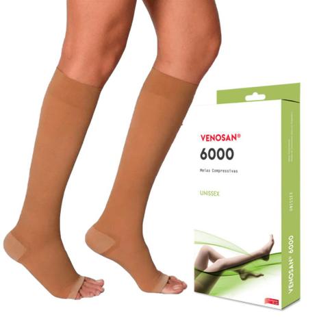 Meia de Compressao Venosan 6000 AD 20-30 mmHg 3/4 Menor preço em Meia de Compressao Venosan 6000 AD 20-30 mmHg 3/4