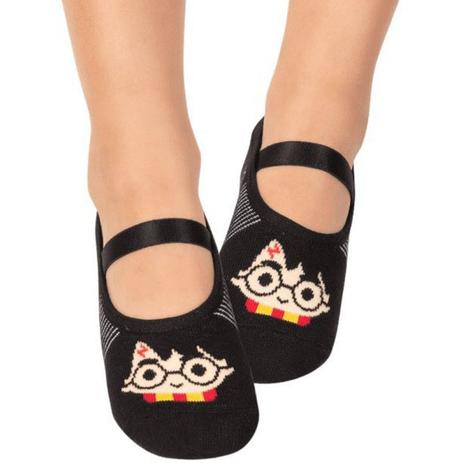 Meia Sapatilha Infantil Harry Potter Preta - Puket Menor preço em Meia Sapatilha Infantil Harry Potter Preta - Puket