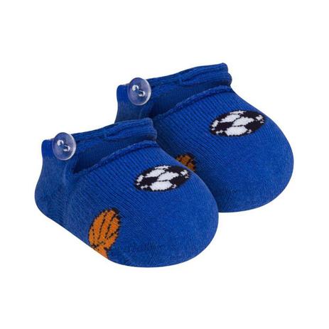 Meia Bebê Sapatinho Delos You Boy Dúzia - Araújo Dias