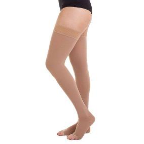 Meia Venosan Confortline (30-40 mmhg) AGH - Meia-Coxa/Bege/Aberta Menor preço em Meia Venosan Confortline (30-40 mmhg) AGH - Meia-Coxa/Bege/Aberta