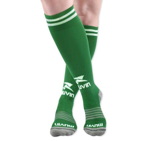 Meião Futebol Confort Infantil MFB-310 - Verde/Branco - Muvin Menor preço em Meião Futebol Confort Infantil MFB-310 - Verde/Branco - Muvin