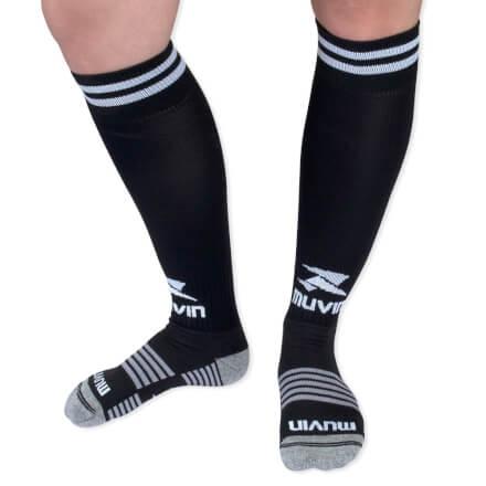 Meião Futebol Confort Juvenil MFB-210 - Preto/Branco - Muv - Muvin Menor preço em Meião Futebol Confort Juvenil MFB-210 - Preto/Branco - Muv - Muvin