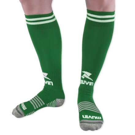 Meião Futebol Confort Juvenil MFB-210 - Verde/Branco - Muv - Muvin Menor preço em Meião Futebol Confort Juvenil MFB-210 - Verde/Branco - Muv - Muvin