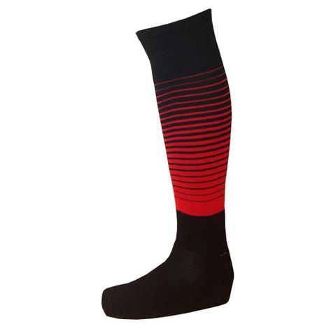 Meião Profissional Degradê Preto/Vermelho - Kanxa Menor preço em Meião Profissional Degradê Preto/Vermelho - Kanxa