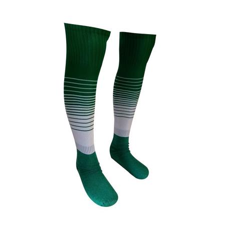 Meião Profissional Degrade Verde Bandeira com Branco - Meias hensou Menor preço em Meião Profissional Degrade Verde Bandeira com Branco - Meias hensou