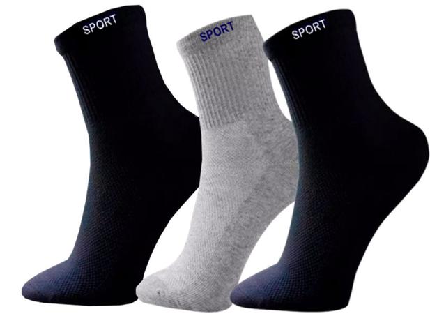 Meias Masculina - Cano Longo - Sport - Kit 12 pares - Bruck store é boa?