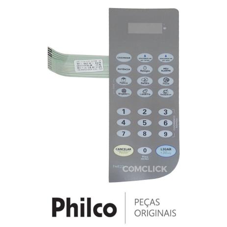 Membrana / Painel Frontal para Micro-ondas Philco PME32 Menor preço em Membrana / Painel Frontal para Micro-ondas Philco PME32