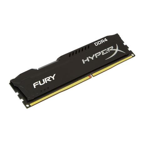 Memória 4GB 2400MHz DDR4 CL15 Kingston HyperX FURY Black Series HX424C15FB/4 Menor preço em Memória 4GB 2400MHz DDR4 CL15 Kingston HyperX FURY Black Series HX424C15FB/4