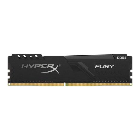 Memória 4GB Kingston Hyperx Fury Black, DDR4, 2400MHz, CL15 - HX424C15FB3/4 Menor preço em Memória 4GB Kingston Hyperx Fury Black, DDR4, 2400MHz, CL15 - HX424C15FB3/4