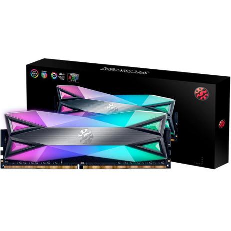 Memoria A-Data XPG SPECTRIX D60G RGB 16GB DDR4 3200MHZ DIMM Menor preço em Memoria A-Data XPG SPECTRIX D60G RGB 16GB DDR4 3200MHZ DIMM