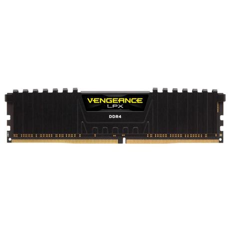 Memória Corsair Vengeance LPX 8GB, 3200MHz, DDR4, CL16, Preta - CMK8GX4M1E3200C16 Menor preço em Memória Corsair Vengeance LPX 8GB, 3200MHz, DDR4, CL16, Preta - CMK8GX4M1E3200C16