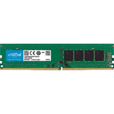 Memória Crucial 4GB, 2666MHz, DDR4, CL19 - CT4G4DFS8266 Menor preço em Memória Crucial 4GB, 2666MHz, DDR4, CL19 - CT4G4DFS8266