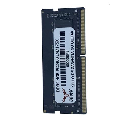 Memória DDR4 4GB SODIMM 2400Mhz Imex Menor preço em Memória DDR4 4GB SODIMM 2400Mhz Imex