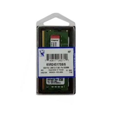 memória ddr4 8gb kingston 2400mhz para notebook Menor preço em memória ddr4 8gb kingston 2400mhz para notebook