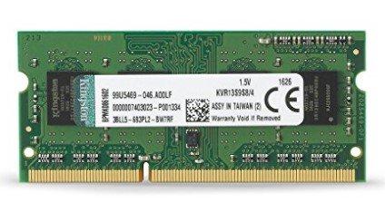 Memória de Notebook 4gb Kingston Ddr3 1333 1.5v Menor preço em Memória de Notebook 4gb Kingston Ddr3 1333 1.5v