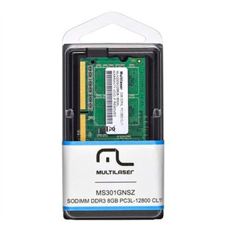 Memória Desktop Multilaser 8Gb 1600MHZ DDR3 CL11 MM810 Menor preço em Memória Desktop Multilaser 8Gb 1600MHZ DDR3 CL11 MM810