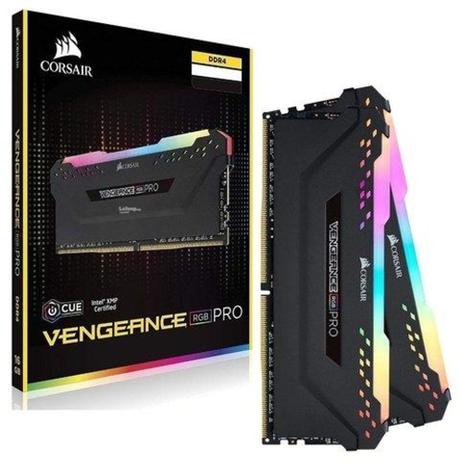 Memória Gamer Corsair Vengeance Rgb Pro Preto Ddriv 2 X 32gb 3200mhz -  CMW64GX4M2E3200C16 - Memória RAM - Magazine Luiza