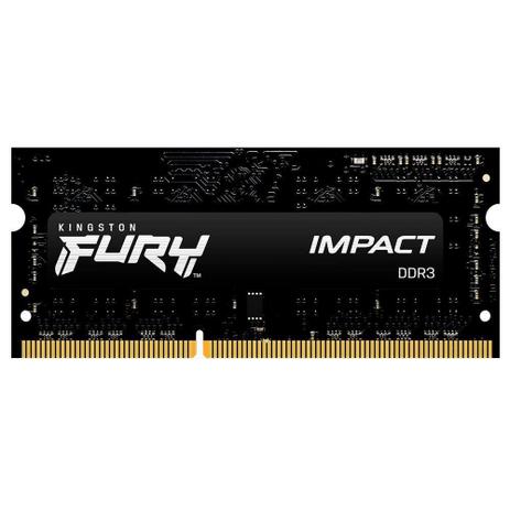 Memória Kingston Fury Impact, 8GB, 1600MHz, DDR3L, CL9, para Notebook -  KF316LS9IB/8 - Memória RAM - Magazine Luiza