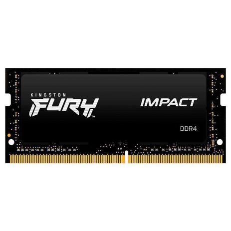 Memória Kingston Fury Impact, 8GB, 2666MHz, DDR4, CL15, Para Notebook - KF426S15IB/8 é boa?