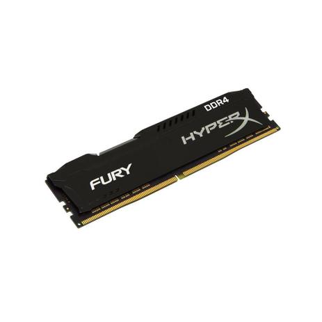 Memória Kingston HyperX Fury 4GB 2400MHz DDR4 Black HX424C15FB4/4 Menor preço em Memória Kingston HyperX Fury 4GB 2400MHz DDR4 Black HX424C15FB4/4
