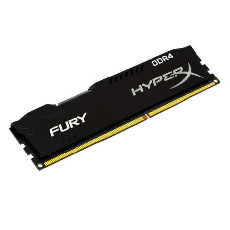 Memória Kingston HyperX Fury 4GB 2400Mhz DDR4 CL15 Black HX424C15FB/4 Menor preço em Memória Kingston HyperX Fury 4GB 2400Mhz DDR4 CL15 Black HX424C15FB/4
