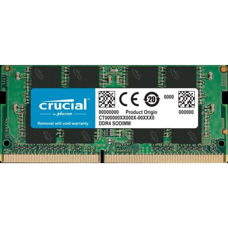 Memória para Notebook 16GB DDR4 3200MHZ Crucial - CT16G4SFRA32A Menor preço em Memória para Notebook 16GB DDR4 3200MHZ Crucial - CT16G4SFRA32A