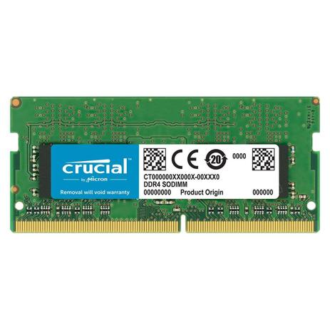 Memória para Notebook Crucial 16GB 2666MHz DDR4 CL17 CT16G4SFD824A Menor preço em Memória para Notebook Crucial 16GB 2666MHz DDR4 CL17 CT16G4SFD824A