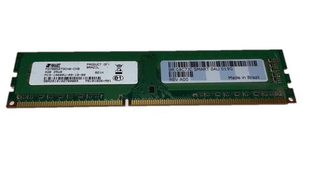Memória Pc Desktop Smart 4gb Pc3 10600u Ddr3 1333mhz Menor preço em Memória Pc Desktop Smart 4gb Pc3 10600u Ddr3 1333mhz