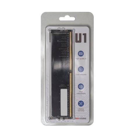 Memoria Ram 4GB DDR4 2666MHz U1 Hikvision HKED4041BAA1D0ZA1 Menor preço em Memoria Ram 4GB DDR4 2666MHz U1 Hikvision HKED4041BAA1D0ZA1