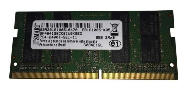 Memória Ram 8gb 1x8gb Smart Sf4641g8ck8iwgkseg - Memória RAM - Magazine  Luiza