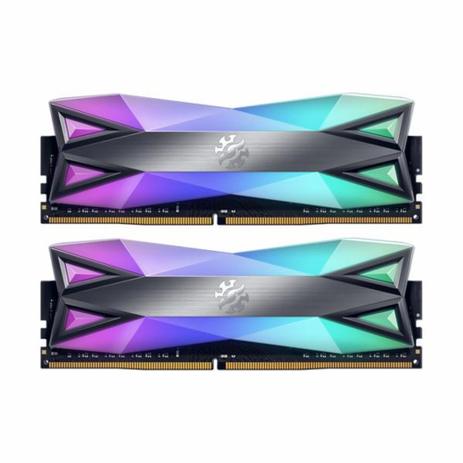 Memória RAM ADATA XPG Spectrix D60G DDR4 32GB (2x16GB) 3200MHz RGB AX4U320016G16A-DT60 - Cinza Menor preço em Memória RAM ADATA XPG Spectrix D60G DDR4 32GB (2x16GB) 3200MHz RGB AX4U320016G16A-DT60 - Cinza