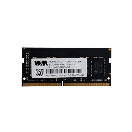 Memoria ram note 8gb ddr4 2666mhz whs84s8azo - win memory - Peças para  Computador e Notebook - Magazine Luiza