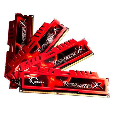 Memória Ram Ripjaws 32GB 4x8GB DDR3 1600MHz f3-12800cl10q-32gbxl G.Skill - G skill Menor preço em Memória Ram Ripjaws 32GB 4x8GB DDR3 1600MHz f3-12800cl10q-32gbxl G.Skill - G skill