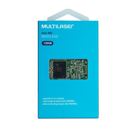Memória SSD Multilaser SS104 500MB/s 120Gb Sata III 6Gb/s Menor preço em Memória SSD Multilaser SS104 500MB/s 120Gb Sata III 6Gb/s