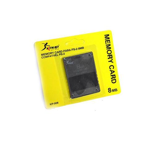 Memory card para ps2 8 mb kp-008 knup Menor preço em Memory card para ps2 8 mb kp-008 knup