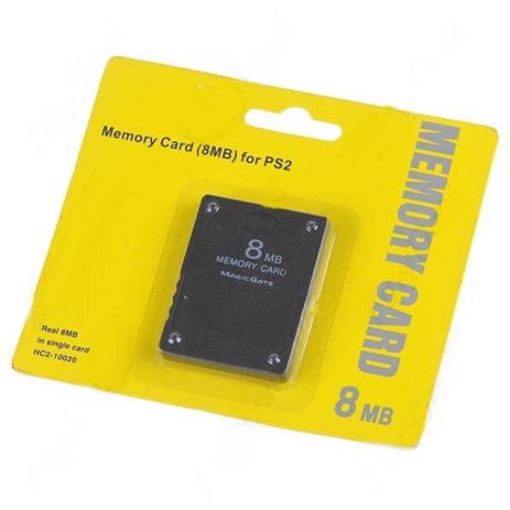 Memory card ps2 8mb padrao - S/m Menor preço em Memory card ps2 8mb padrao - S/m
