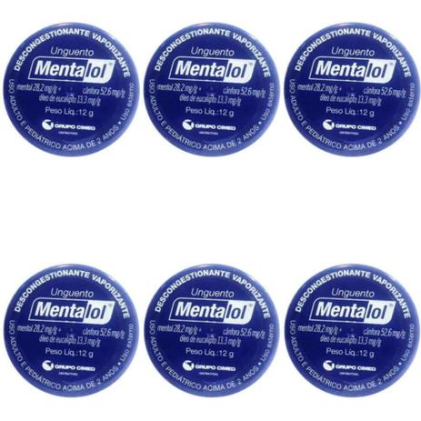 Mentalol Unguento Mentol/ Cânfora/ Eucalipto 12g (Kit C/06) é ruim? Mentalol Unguento Mentol/ Cânfora/ Eucalipto 12g (Kit C/06) é boa?