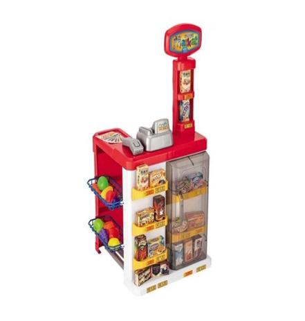 Mercadinho Brinquedo de Criança Super Market Infantil 8039 Magic Toys Menor preço em Mercadinho Brinquedo de Criança Super Market Infantil 8039 Magic Toys