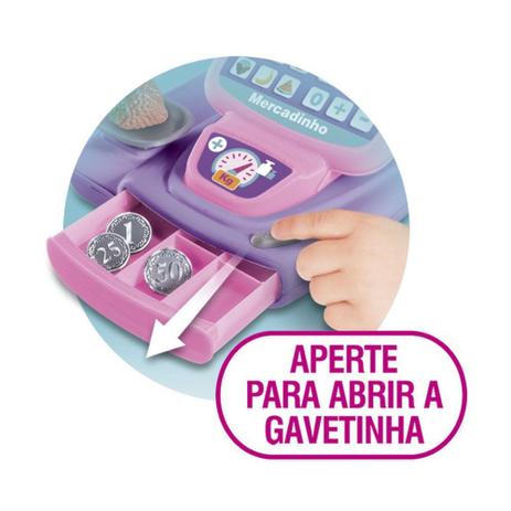 Mercadinho infantil caixa registradora brinquedo comprinhas - ZUCA TOYS é ruim? Mercadinho infantil caixa registradora brinquedo comprinhas - ZUCA TOYS é boa?