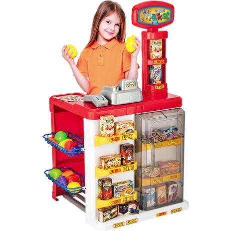 Mercadinho infantil magic market - magic - Magic toys Menor preço em Mercadinho infantil magic market - magic - Magic toys