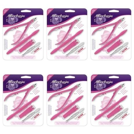Merheje Basic Rosa Kit Alicate + Espátula + Cortador + Pinça (Kit C/06) é boa?