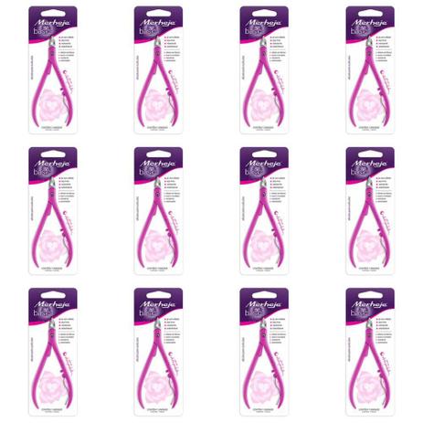 Merheje Basic Rosa Perolado Alicate De Cutícula (Kit C/12) Menor preço em Merheje Basic Rosa Perolado Alicate De Cutícula (Kit C/12)