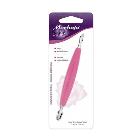 Merheje Rosa Espátula Manicure Menor preço em Merheje Rosa Espátula Manicure
