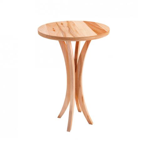 Mesa Alta Bistrô Madeira Maciça Rima Madebal Natural Menor preço em Mesa Alta Bistrô Madeira Maciça Rima Madebal Natural