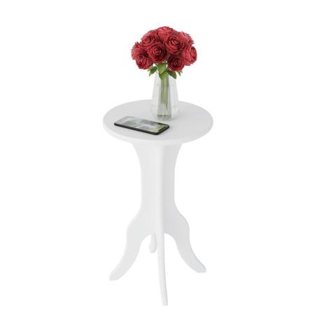 Mesa Apoio Kin - Branco - Artely Menor preço em Mesa Apoio Kin - Branco - Artely