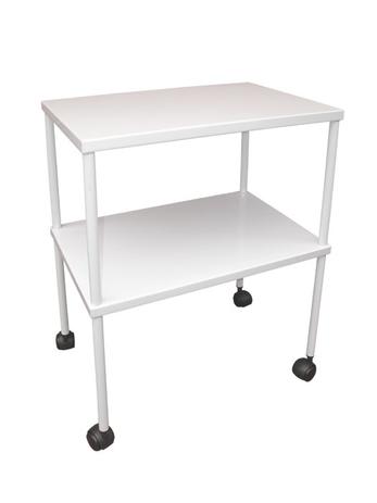 Mesa Auxiliar Com Rodizio 40cmx60cm - Marcos moveis Menor preço em Mesa Auxiliar Com Rodizio 40cmx60cm - Marcos moveis